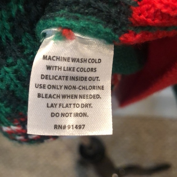 Meowy Catmas Ugly Christmas Sweater Size Medium - Picture 5 of 7